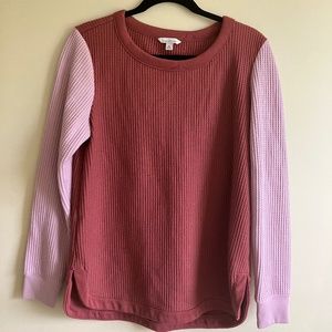 L.L. Bean Women's Large Waffle Shirt